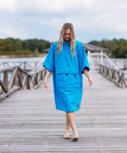 Belieff rPETH softshell warme poncho - 100% gerecycled materiaal - UITVERKOOP!