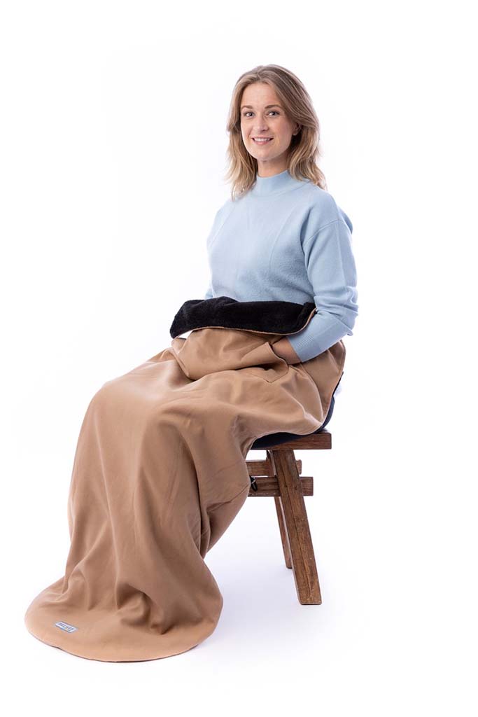 Belieff Cozy deken M/XL met voetenzak - Diverse kleuren