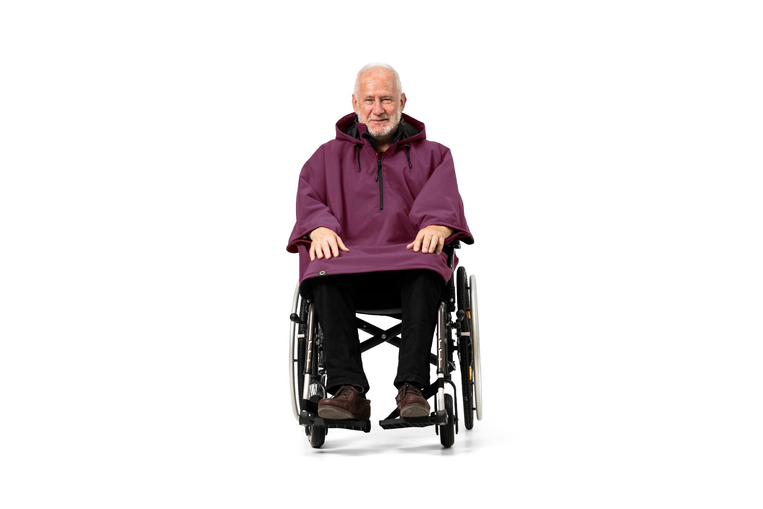 Wheelchair Cape - Double Lined - Warm and Dry - Unisex - MOS Collection