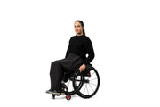 Leg cover footmuff and closed back - Unisex - Moss collection - Black