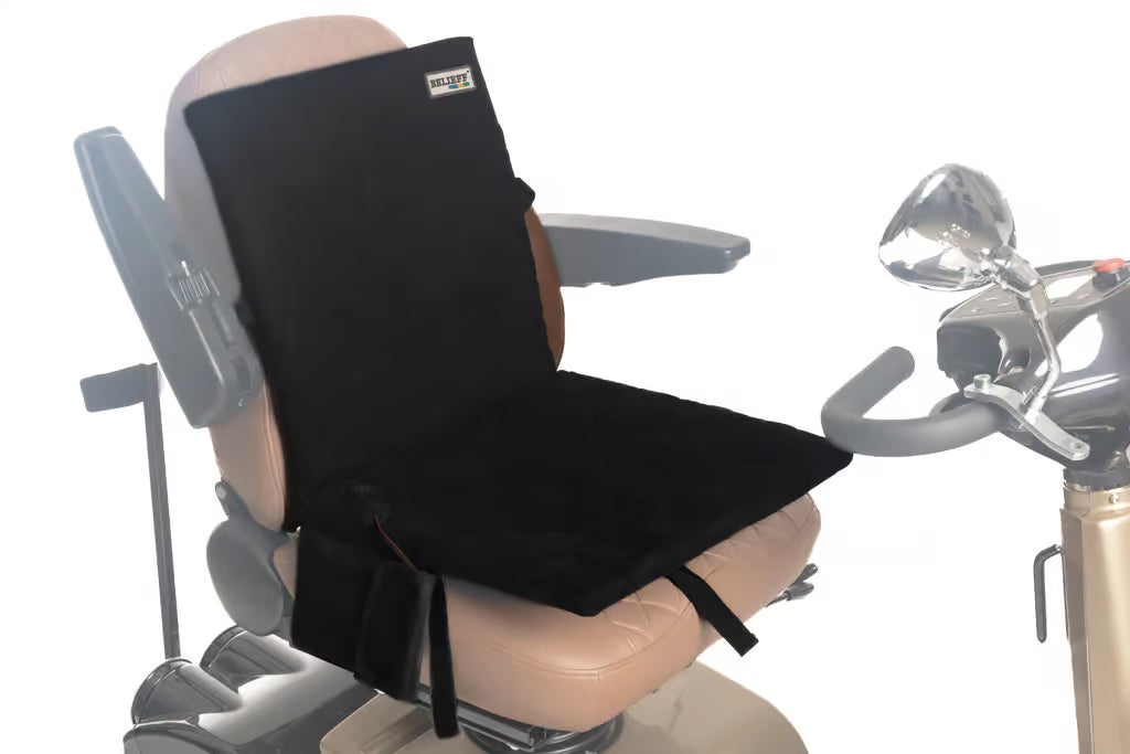 Draadloze warmtekussen – rug en onderkant – 3 warmte standen – tot 49 graden – excl powerbank