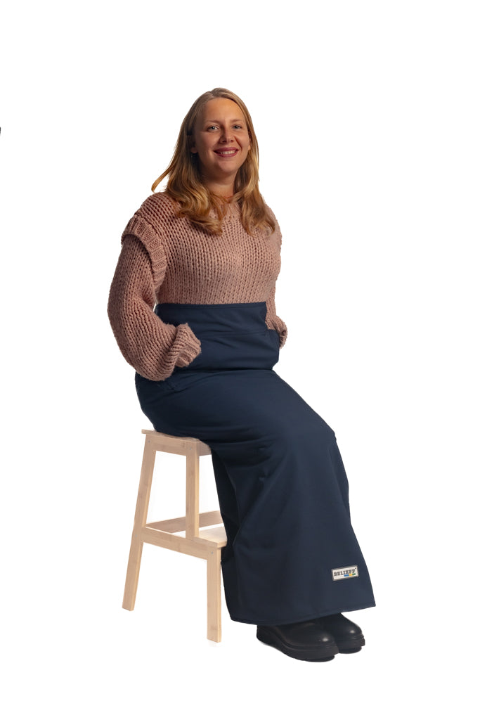 Outdoor-Wickeldecke XL mit Handwärmertaschen