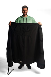 Outdoor-Wickeldecke XL mit Handwärmertaschen