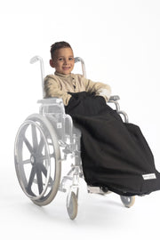 Belieff Kids rolstoel deken met voetenzak – Dubbel gevoerd – Winddicht – handzakken