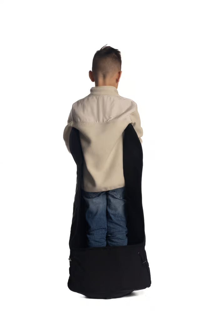 Belieff Kids rolstoel deken met voetenzak – Dubbel gevoerd – Winddicht – handzakken