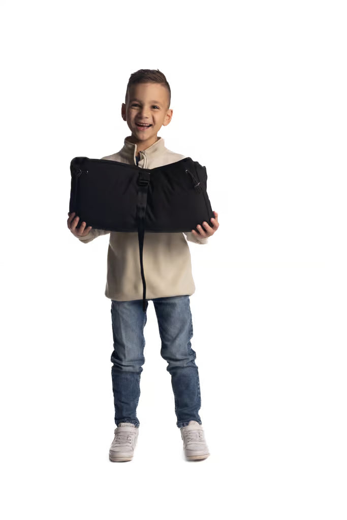 Belieff Kids rolstoel deken met voetenzak – Dubbel gevoerd – Winddicht – handzakken