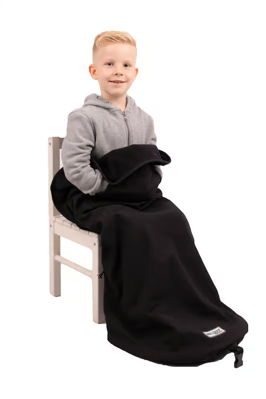 Belieff Kids fleece deken met voetenzak - Dubbel gevoerd - handzakken