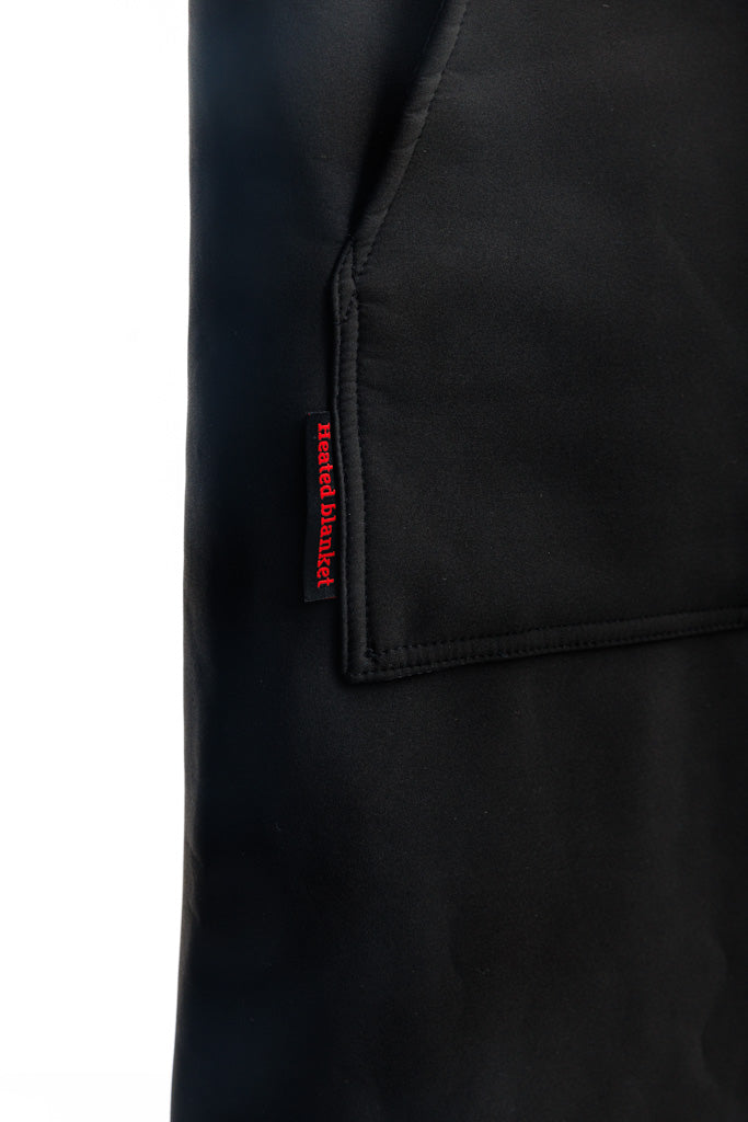 Heated footmuff with power bank