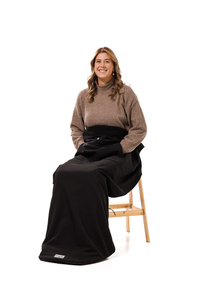 Verwarmde voetenzak met powerbank