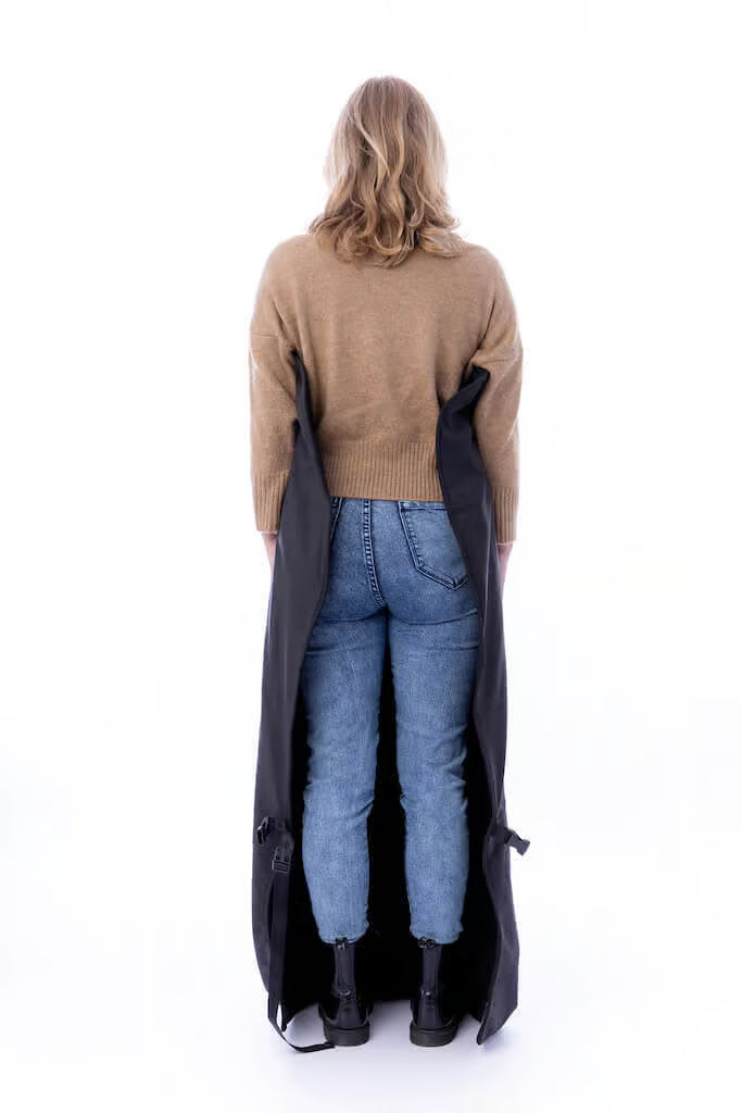 Belieff open outdoor deken fleece (dubbel gevoerd) met handzakken en voetbescherming