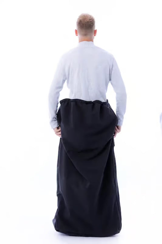 Belieff Warm Scooter-Decke rundum geschlossen mit Handwärmertaschen