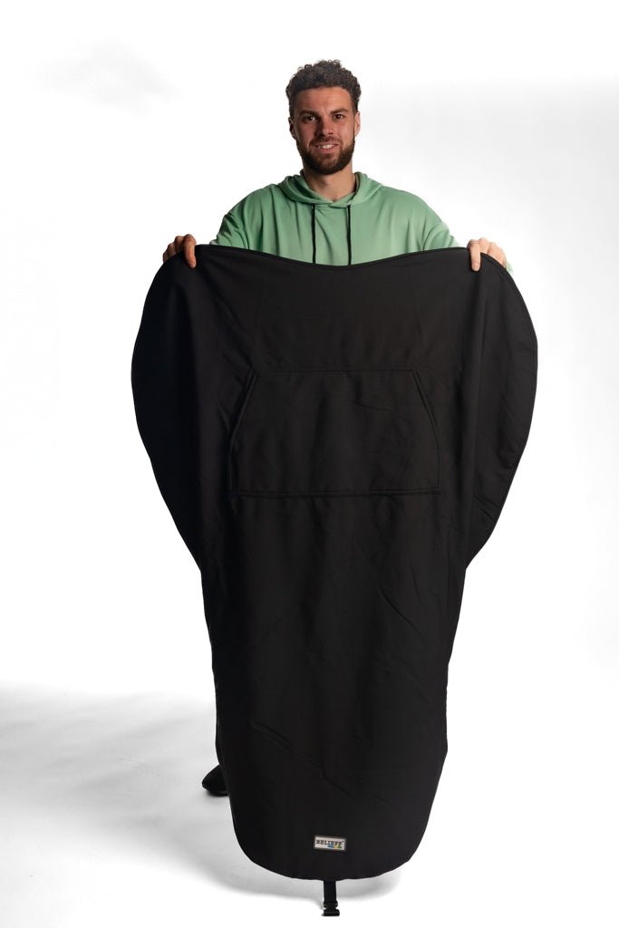 Belieff Outdoor Deken met Voetenzak – Dubbel gevoerd – Winddicht - Belieff