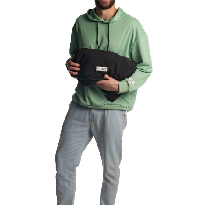 Belieff – Rolstoel deken flexibele onderlaag – Dubbel gevoerd – handzakken - Belieff