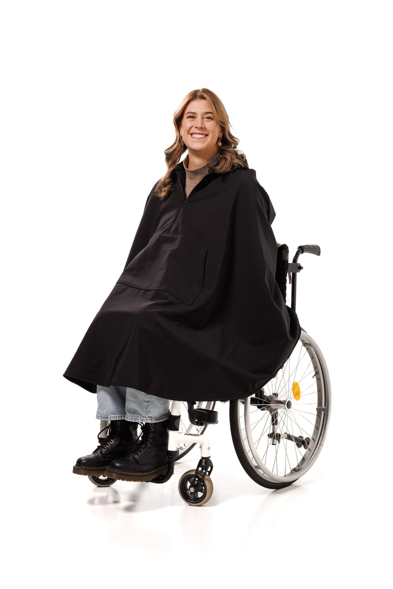 Belieff Rolstoel Poncho - Warm, waterafstotend & Fleece - Belieff