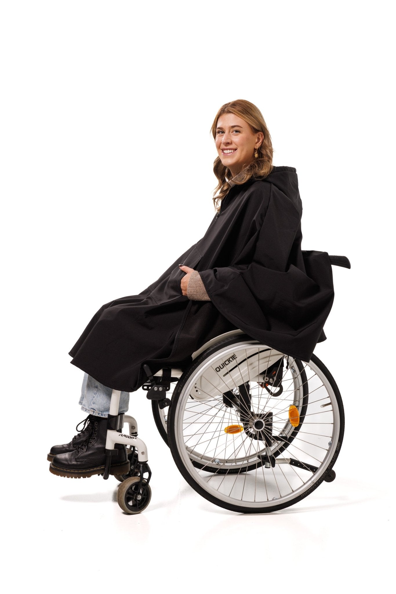 Belieff Rolstoel Poncho - Warm, waterafstotend & Fleece - Belieff