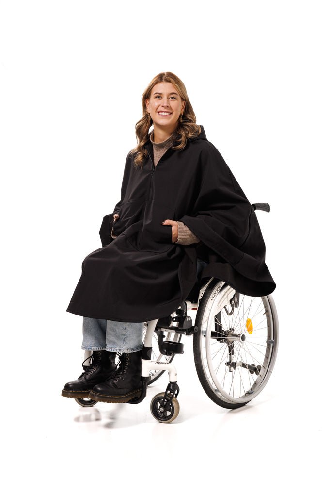Belieff Rolstoel Poncho - Warm, waterafstotend & Fleece - Belieff