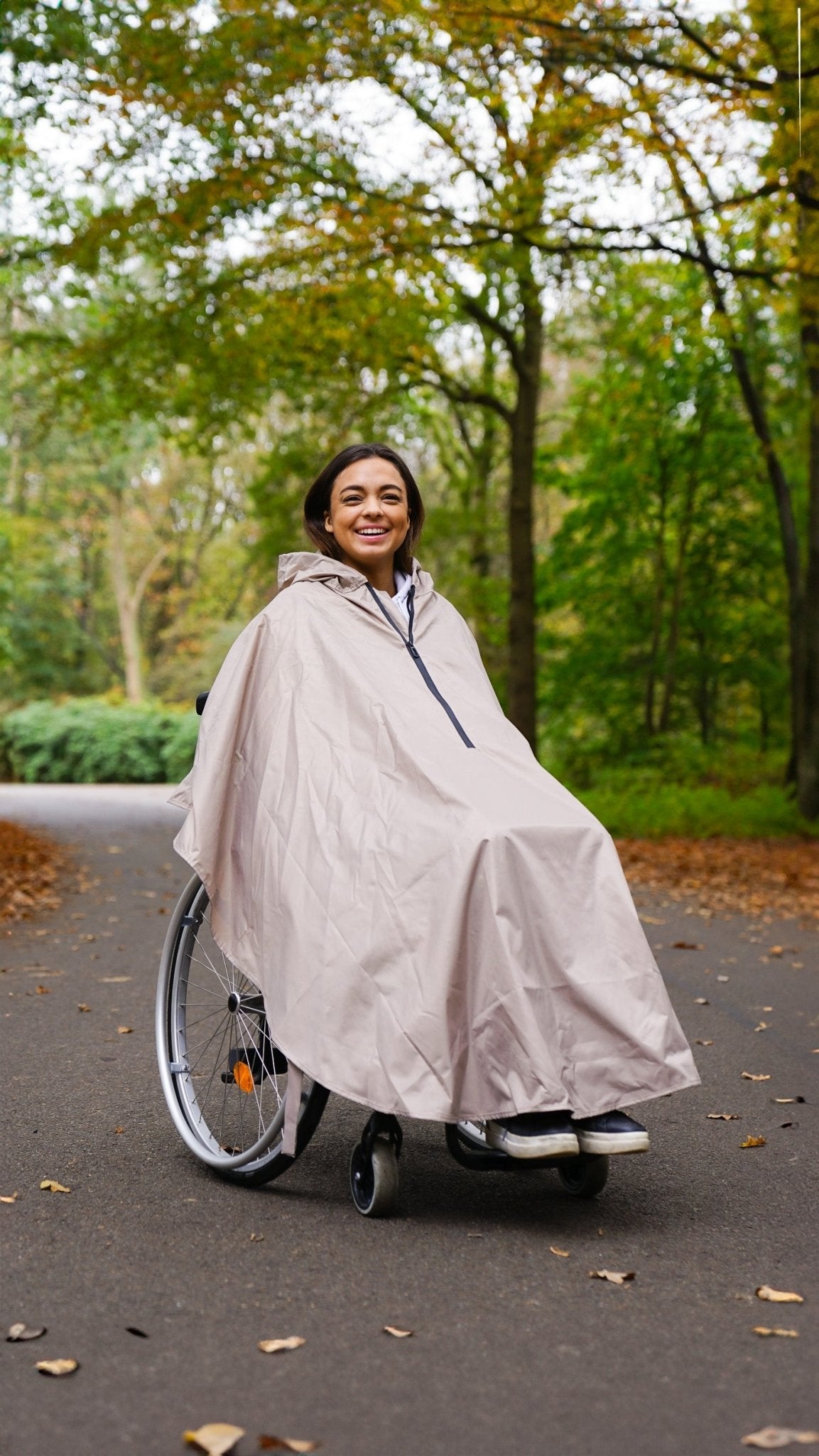 Belieff rolstoel regenponcho extra dikke kwaliteit - Belieff