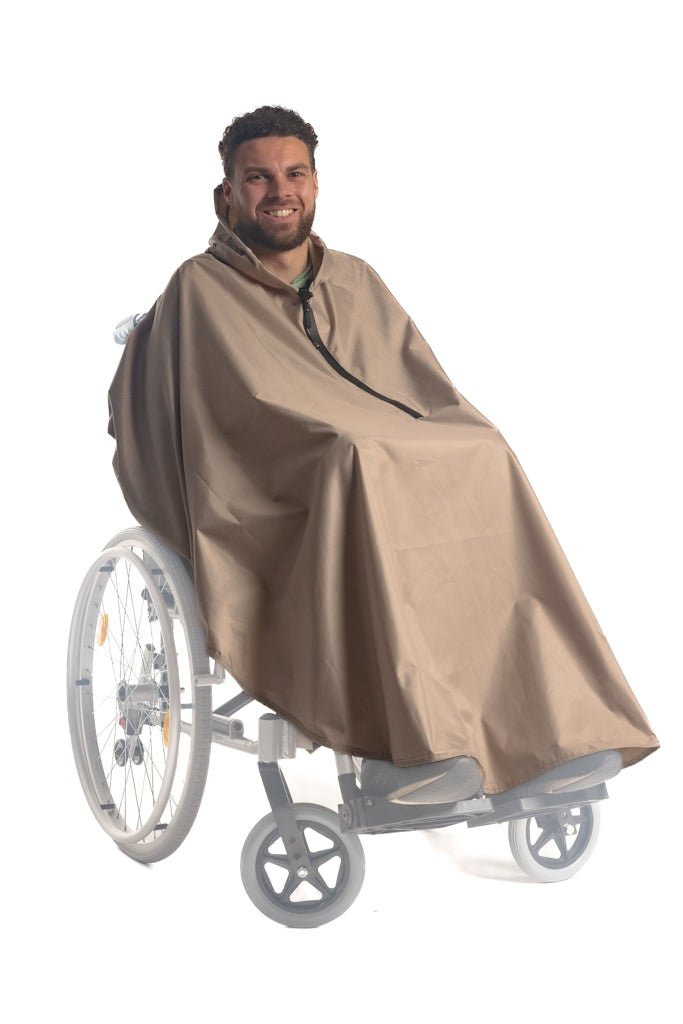 Belieff rolstoel regenponcho extra dikke kwaliteit - Belieff