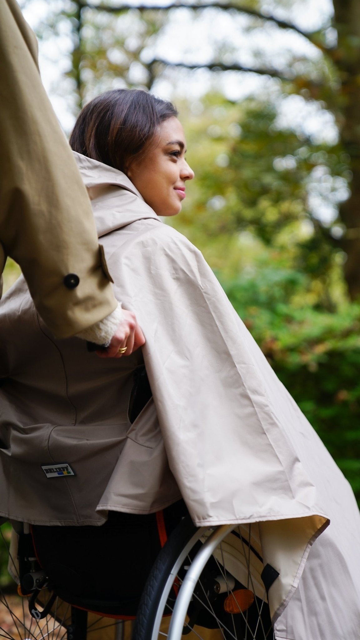 Belieff rolstoel regenponcho extra dikke kwaliteit - Belieff
