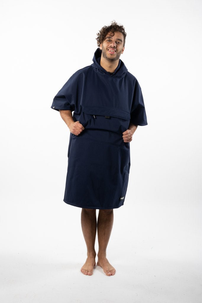 Belieff rPETH softshell warme poncho - 100% gerecycled materiaal - UITVERKOOP! - Belieff