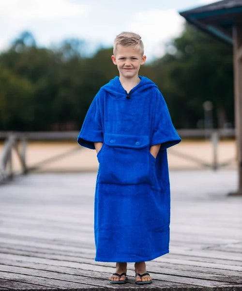 Belieff warme badstof poncho kids - Belieff
