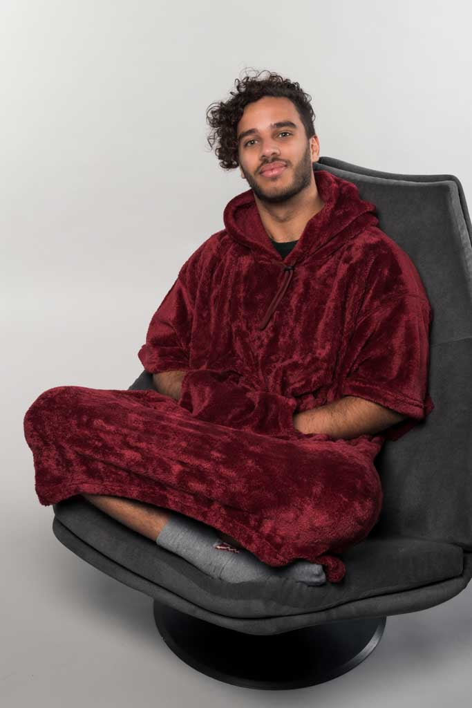 Belieff Fleece Hoodie poncho