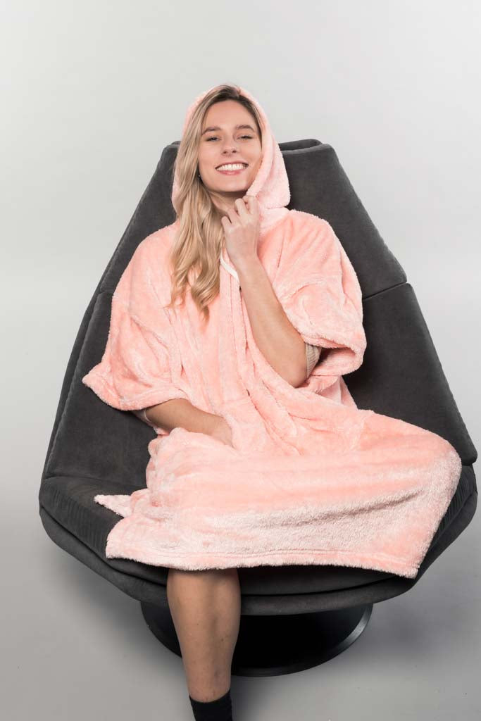 Belieff Fleece Hoodie poncho