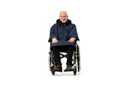 Rolstoel Cape - dubbelgevoerd - warm en droog - unisex - MOS collectie - Belieff