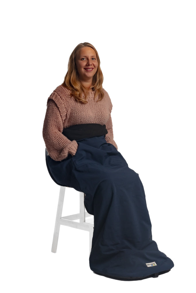 Belieff Outdoor Deken met Voetenzak – Dubbel gevoerd – Winddicht