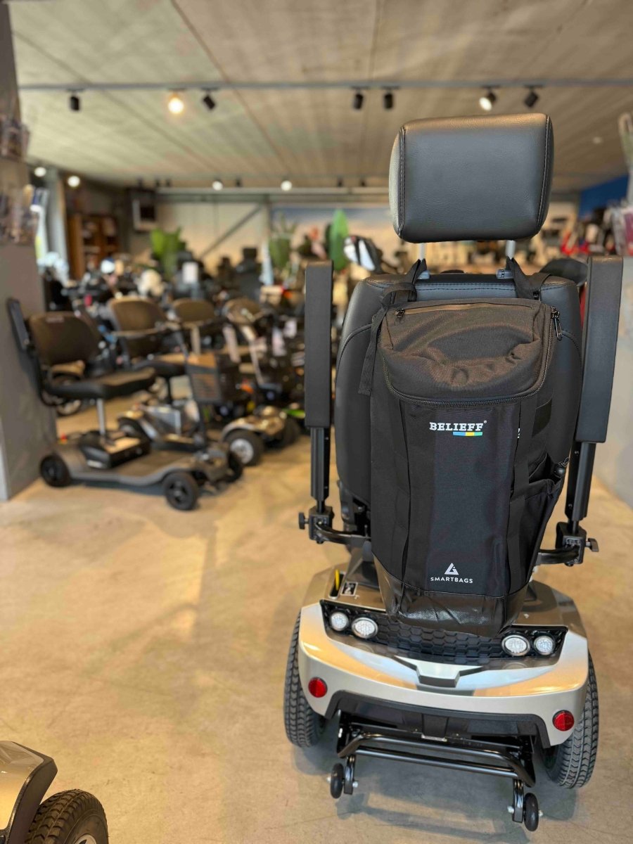 Wheely Rolstoeltas met haken en lussen - 29 liter - Belieff